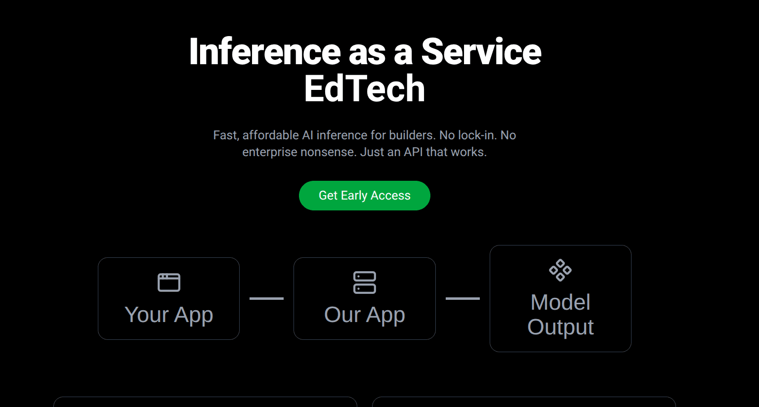 Inference as a Service