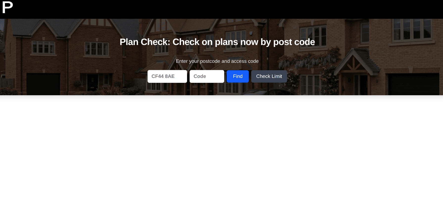 Plancheck Search